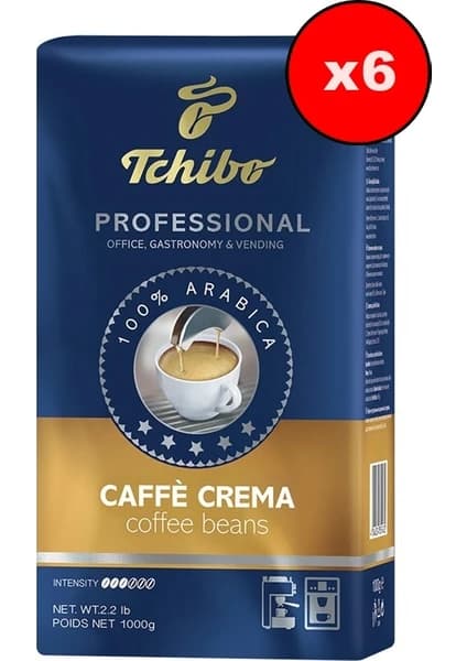 Tchibo Professional Caffè Crema 6x1 kg